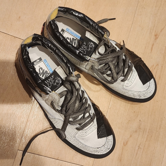 Vans Half Cab EF VLT LX Skateboarding Marshmallow 11.5 - Picture 6 of 10